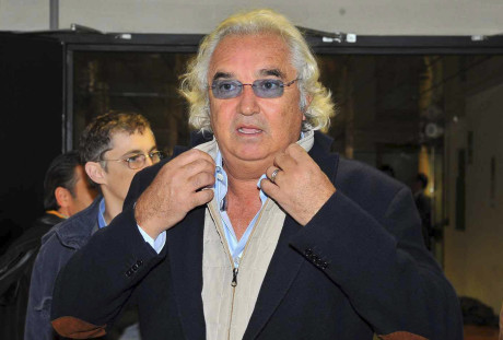 Flávio Briatore se ajeitou para voltar, sem sucesso (Foto NomadSleepOut)