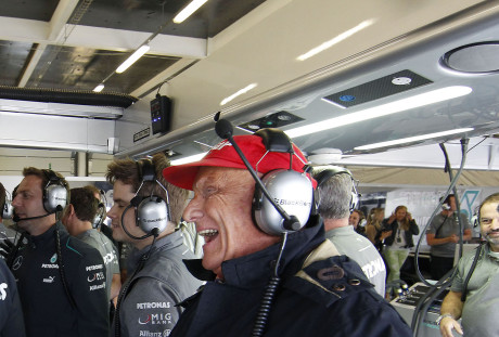 Niki Lauda foi o primeiro a detonar a volta de Briatore (Foto Mercedes Benz Media)