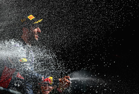 Ricciardo celebra terceira vitoria na temporada e pode estragar festa da Mercedes (Foto Getty Images)