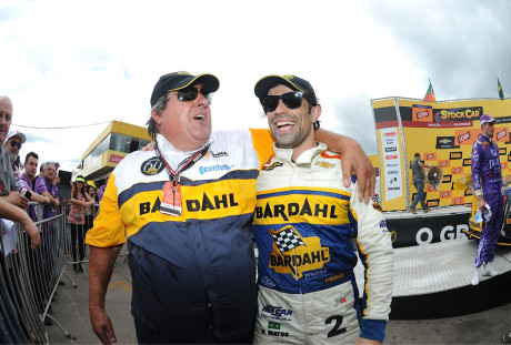 Amadeu Rodrigues e Rafa Matos: vitória celebrada por toda a categoria (Foto Duda )airros)