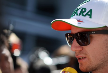 Nico Hulkenberg já foi confirmado na Force India para 2015 (Foto Sahara Force India)