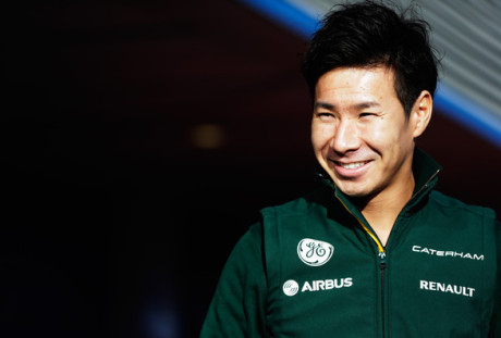 Kobayashi volta à ativa em Abu Dhabi (Foto Caterham)