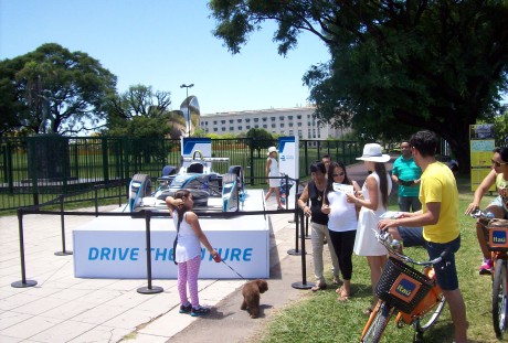 Show car da F-E em exibição em Palermo (Foto ACA)