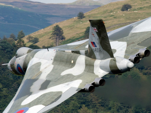 XH558, o único Vulcan ativo (ThundersandLightinings.o.uk)