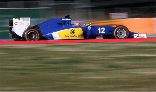 Nasr: o piloto que mais andou e o novato que mais promete (Foto Sauber)