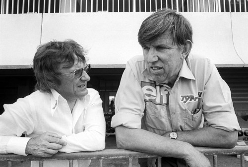 Ecclestone e Tyrrell eram amigos próximos (Foto ESPNF1.com)