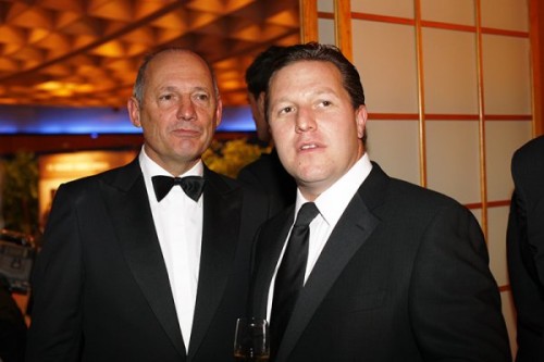 Zak Brown, ao lado de Ron Dennis (Foto zakbrown.com)