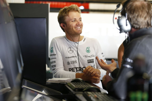 Nico Rosberg voltou a sorrir (foto Mercedes)