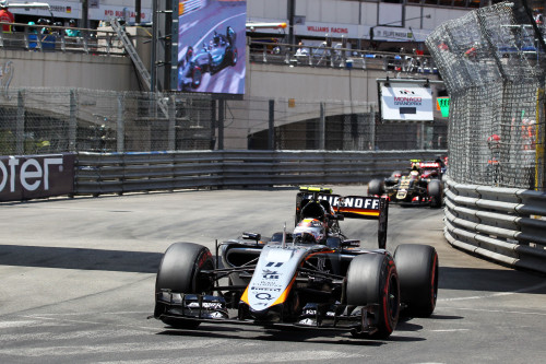 Sergio Perez conseguiu o melhor resultado do ano (foto Sahara Force India)