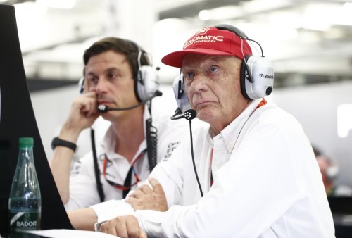 Lauda acredita em milagres (foto Mercedes benz)