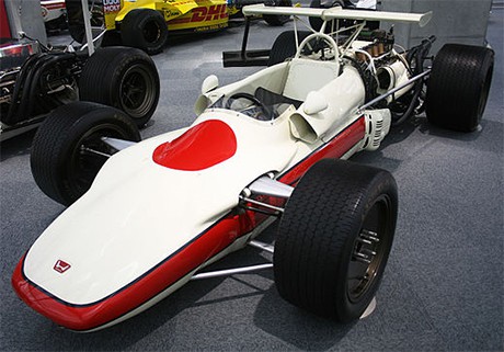 O modelo RA 302 tinha motor V8 refrigerado a ar (Foto Honda Hall of Fame)