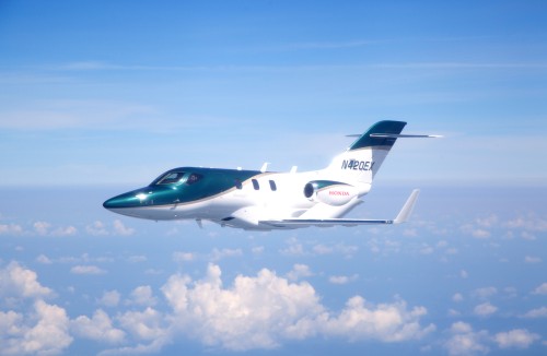 First Production HondaJet Takes First Flight