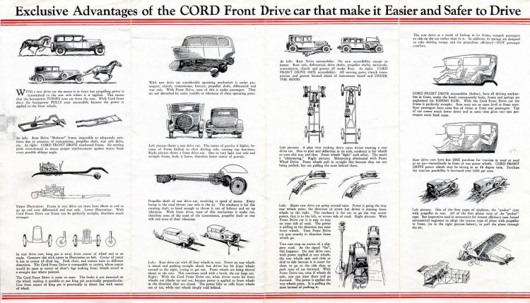 1932 Cord Folder (rear)