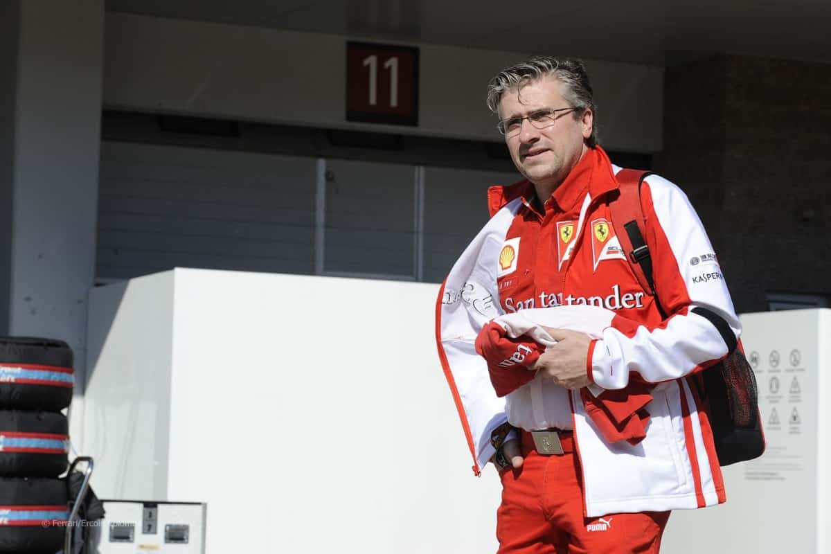 Pat Fry cumpriu quarentena após deixar a Ferrari e agora volta à ativa pela Manor (Foto Ferrati)