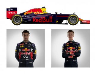 O Red Bull RB12-TAG Heuer de Daniel Ricciardo e Daniil Kyat (F-1.Com)