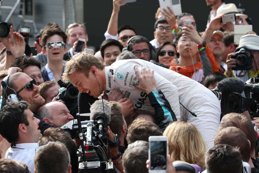 Rosberg, líder do Mundial e imbatível há seis GPs (Foto Mercedes)