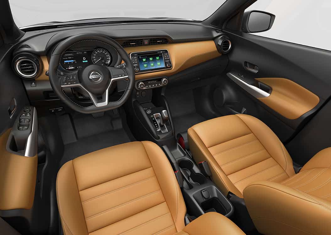 Interior é luxuoso e bem acabado na versão supostamente topo de linha (Foto Nissan)