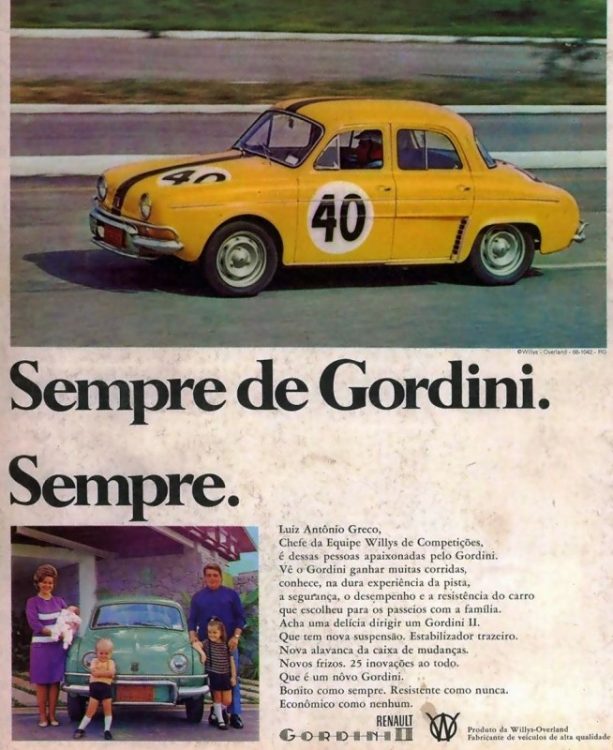 Propaganda-Renault-Gordini-Semore-de-Gordini.-Sempre-Ed.-72-4R-1966