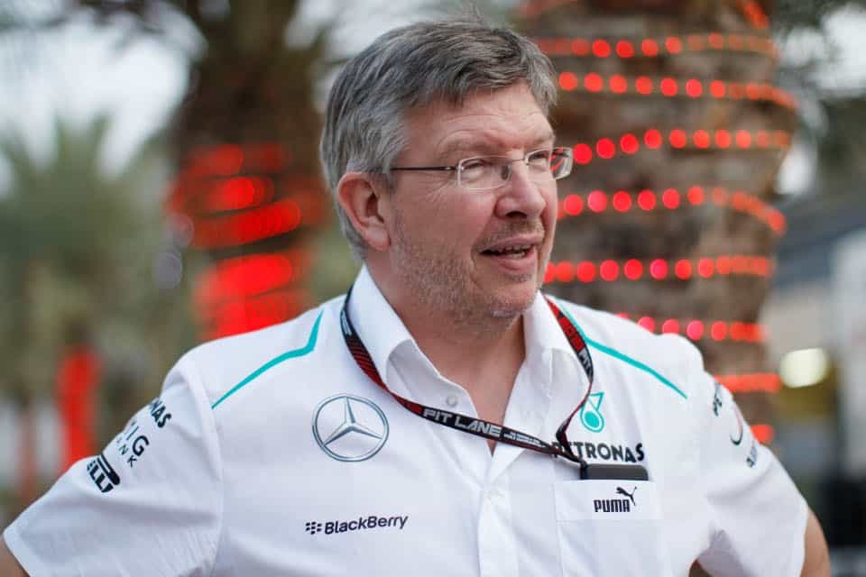 Ross Brawn, que formou a atual estrutura da Mercedes, pode renovar seus laços com a Ferrari (Foto Mercedes)