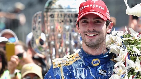 Vencedor em Indy, Alexander Rossi ainda sonha com a F1 (Foto IMS)