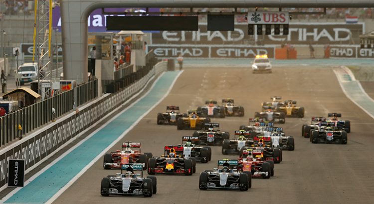 A última largada : circuito Yas Marina, Abu Dhabi, 27/10/2016 (Foto Mercedes)