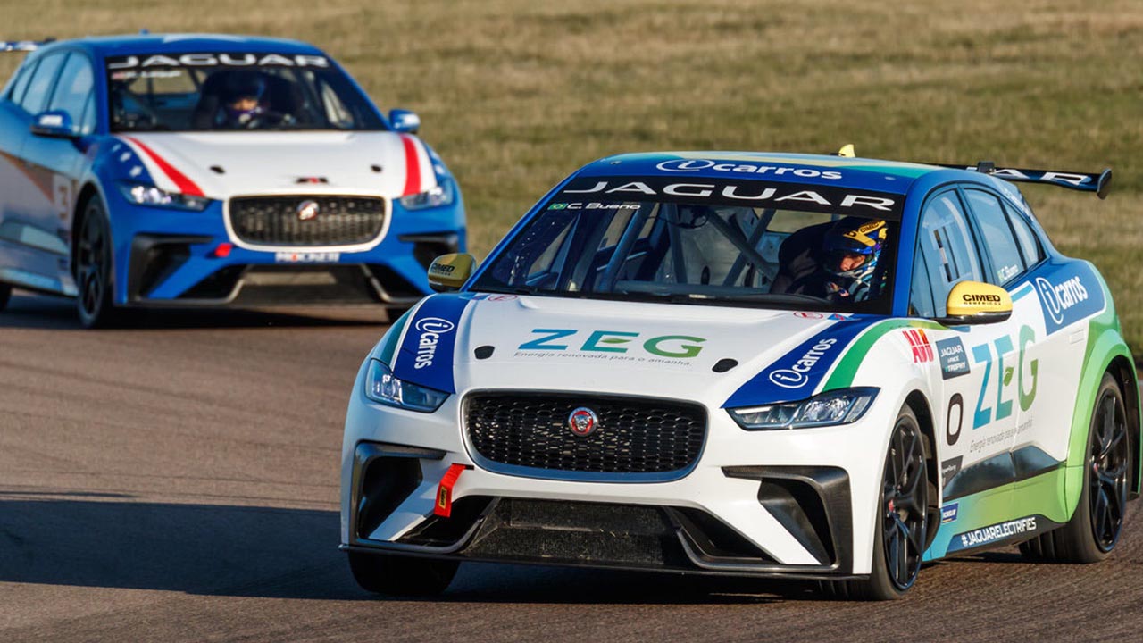 Jaguar I-PACE eTROPHY: primeira corrida com carros elétricos de produção -  Carro Elétrico