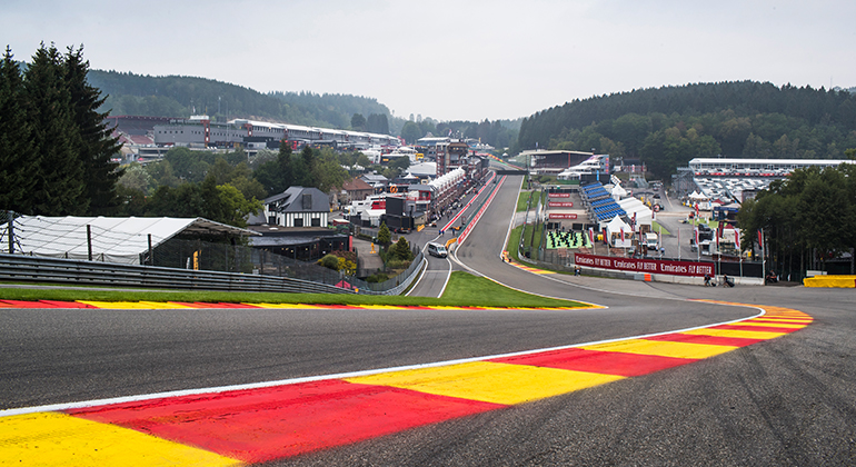 Curva Eau Rouge (Foto: Racing Point)
